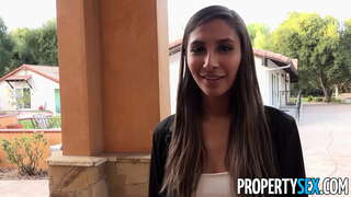 Гарм агенти PropertySex бо Сохибчамолу Бадани Трахает худ Муштарӣ барои Гирифтани Рӯйхати Гарм агенти PropertySex бо Сохибчамолу Бадани Трахает худ Муштарӣ барои Гирифтани Рӯйхати
