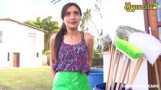 ЦАРНЕ ДЕЛ МЕРЦАДО - Вероника Марин - Секси латиноамериканка Дува и тешко јебе у хотелској соби са Педро